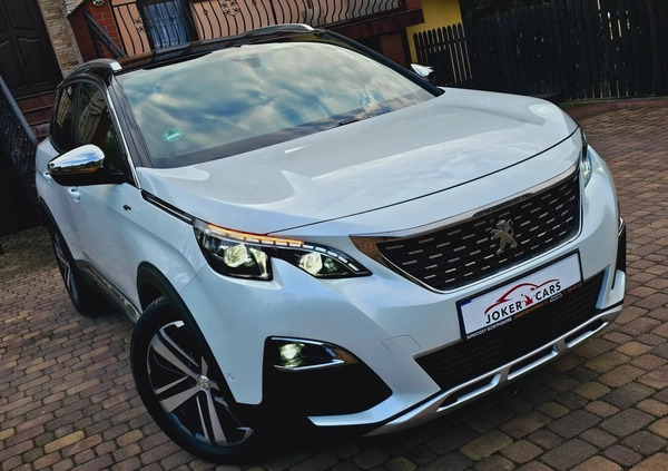 Peugeot 3008 cena 99999 przebieg: 134000, rok produkcji 2018 z Zawiercie małe 781